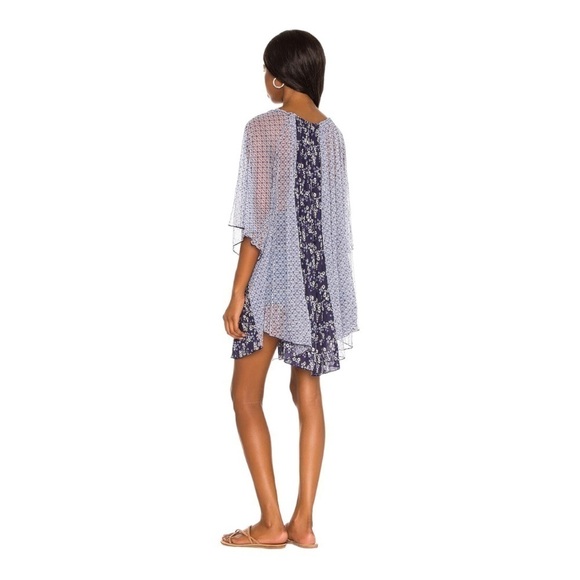 Free People Because I Love You Top in Indigo - Picture 3 of 9